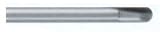 Whiteside 1/4 Cutting Diameter x 1/2 Cutting Length x 1/8 Radius x 1/4 Shank Round Nose Core Box Router Bit - SC41