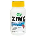 Zinc Lozenges With Echinacea And Vit C - 60 loz., (Nature s Way)