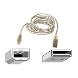 New BELKIN COMPONENTS Hi-Speed USB A B Cable 10 Ft Connect USB Printer Hard Drives To... by 