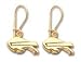 Buffalo Bills Team Logo Earrings In 14kt Gold