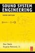 Sound System Engineering, Third Edition