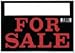 For Sale Sign - Static Cling