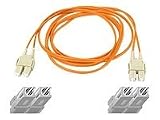 Belkin - Patch cable - SC/PC multi-mode (M) - SC/PC multi-mode (M) - 10 ft - fiber optic - 62.5 / 125 micron - orange