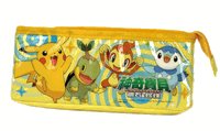 Pokemon stationery : Pikachu pencil bag (1 pc : Yellow color)