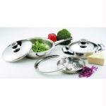 6pc Surgical Stainless Steel Cookware Set