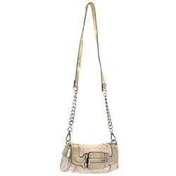 Guess SI069126/MILK Women's Camilla Milk Jacquard Clutch Bag