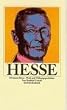 Hesse. Werk und Wirkungsgeschichte.