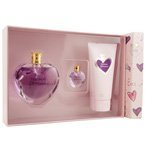 Vera Wang Princess Gift Set 3 Pieces (3.4 oz Eau de Parfum Spray + Body Lotion + Travel Size Spray)