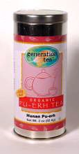 Organic Pu-erh Tea in a Galvanized Tin - Organic Pu-erh Teas by Decaf Earl Grey Tea