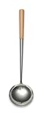 Joyce Chen 15-3/4-Inch Stainless Steel Spoon with Maple Wood Handles