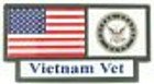 USN Vietnam Vet Pride Tag
