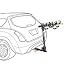 Saris T-RAX Pro Folding 4 Bike Hitch Mount Rack (1.25-Inch Recevier)