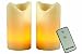 Flameless Ivory Pillar Candle Set w/Remote (6-inch)