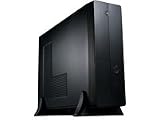 MS-Tech LC-01 slimline PC-Gehäuse ATX mit Netzteil 400 Watt