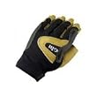 Short Finger Pro Gloves - Black/Carbon - Small