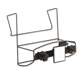 Design lines hanging file frame wire panel organizer, letter size, charcoal