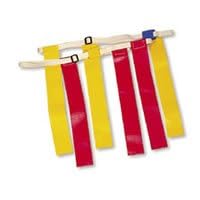 <b>YELLOW TRIPLE THREAT FLAG FOOTBALL BELT - X-LG</b>