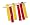 Triple Threat Flag Football Belts Red/Extra Large
