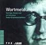Wortmeldungen, 2 Audio-CDs