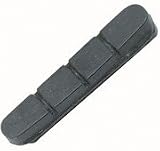 BRAKE SHOES QUAD INSERT ROAD-BLK D/A & CAMPY