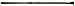 STX Men's Titanium Lacrosse Shaft for Defense - Satin Mill Finish