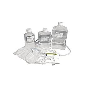 ^Irrigation & Urology Solutions - Sterile Saline (0.9% Sodium Chloride) for Irrigation in Plastic Pour Bottle - 100 mL Min.Order is 1 CS ( 48 Each / Case; )