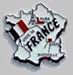 France Country Outline Refrigerator Magnet, Approximate Size 2 inch x 3 inch
