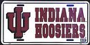Indiana Hoosiers License Plate
