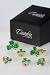 Irish Clove Cufflinks and Studs in Gold Setting