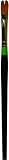 La Corneille Golden Taklon Double Filbert Brush, #6
