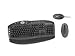 Fellowes 98917 Antimicrobial Cordless Keyboard & Mouse Combo (Black)