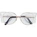 Crews Clean Lens Gold Frame Engineer Aviator Glasses
