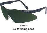Smith and Wesson Magnum Safety Glasses w/ 5.0 Welding Lens