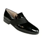 Cadenza-100% All Leather Slip on Tuxedo Shoe