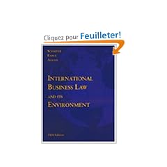 International Business Law and Its Environment