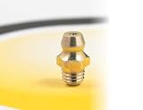 Lumax Grease Fittings 6 mm x 1 mm, Taper Metric Thread, Straight, 0.60