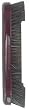 10 1/2 Pool Table Billiard Horsehair Brush, Mahogany Finish