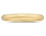 3 mm Milgrain Edge Comfort-Fit Women's Wedding Band in 14k Yellow Gold