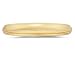 3 mm Milgrain Edge Comfort-Fit Men's Wedding Band in 14k Yellow Gold