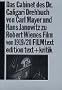 Das Cabinet des Dr. Caligari: Drehbuch von Carl Mayer und Hans Janowitz zu Robert Wienes Film von 1919/20 (FILMtext) (German Edition)