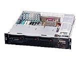 Supermicro SC825 MTQ-R700LPB - Rack-mountable - 2U - extended ATX - SATA/SAS - hot-swap - power supply 700 Watt - black
