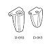 Claw Hooks D-043 (For EX)