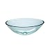 Inello Small Clear Tempered Glass Vessel Sink
