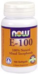E-100 Mixed by NOW Foods - (100IU - 100 Softgels)