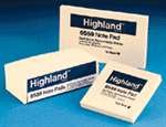 Highland Notes - Size 3 x 5, Color Yellow, Sheets/Pad 100, 1 pad