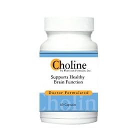Choline Bitartrate 500 mg, 60 caps