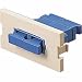 Cables To Go 3885 Dual SC Fiber F/F Module (1 Inch, Ivory)