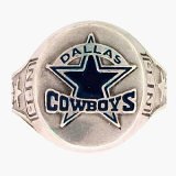 Dallas Cowboys Sculpted Pewter Ring Size 8