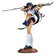 Ikki Tousen 1/7 Scale Sexy Kanu Uncho Yamato Figure (Blue Dress)