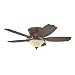 Hunter Fan 28476 Ernest Hemingway Collection Banyan 54in Leather Brown Ceiling Fan w/...
